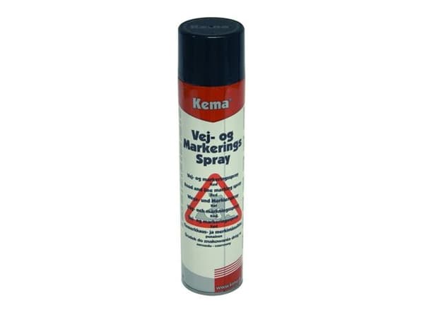 ITW Road and Marking Paint Red 600 ml spray. För märkning av vägar, förpackningar, verktyg, rör, skarvar, golv och alla andra platser