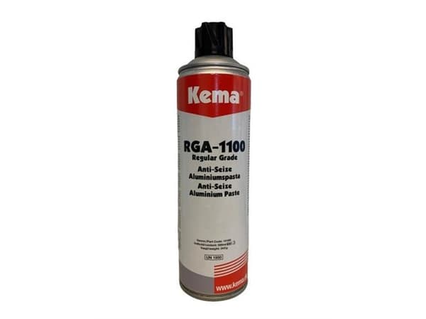 Kema RGA-1100 Regular Grade - Eksklusiv afgift. UN 1950 Aerosoler, Brandfarlige 2.1