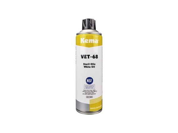ITW Steriiliöljy VET-68 500ml ruiskuelintarviketeollisuudelleväritön, tipaton