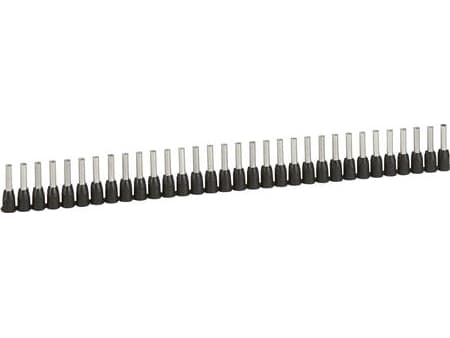 LEGRAND Pääteputket musta 1,5 mm²pituus 14,1 minsulation pituus 7,9 mm12 nauhaa 40 rullaa - (1000 kpl)