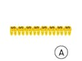 Pikkukuva 3 / 4: LEGRAND Johdinetiketti A keltainen0,50-1,5mm², - (300 kpl)