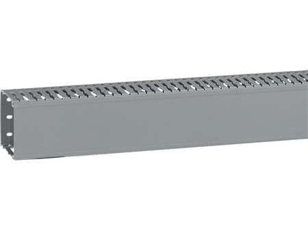 Legrand 636108, Rettformet, 2 m, Polyvinylklorid (PVC), Grå