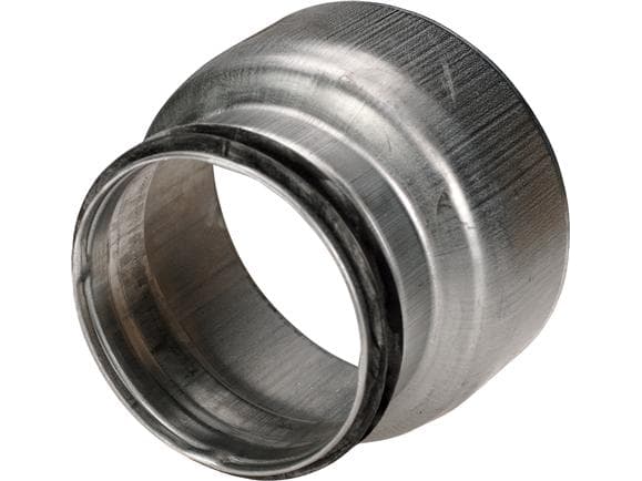 LINDAB Reduktion RCFU 250-200, kort, centisk med muffe-/nippeltilslutning.