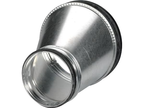 LINDAB Reduktion RLU 400-315, lang, excentrisk med nippel-/nippeltilslutning.