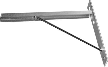 LINDAB Vægkonsol VK6, varmgalvaniseret. 600x400x350 mm.
