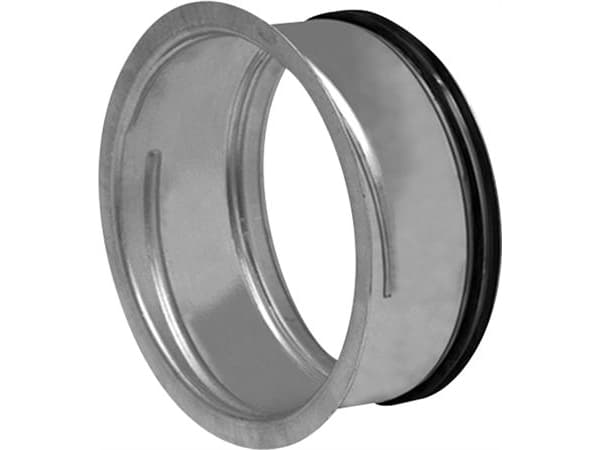 LINDAB Ventilramme VGU 160 med gummitætning, længde 85 mm. Passer i rør. Til KI, KU, KIR, KSU og UHR.