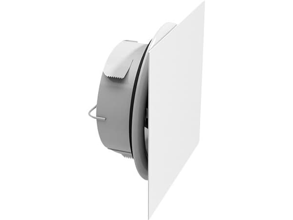 Lindab Airy frontplade kvadratisk AIRYFP-SQUA 100 mm RAL9003