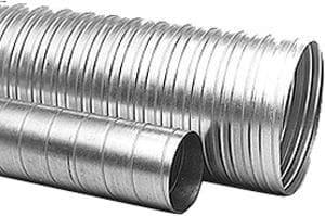 LINDAB Rør SR 250 i galvaniseret plade. Længde 2 m. Pladetykkelse 0,5 mm.
