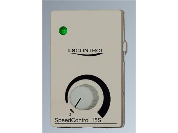 LS CONTROL Regulator ES33 / SpeedControl 15S G, grå, 1,5A manuel med ...
