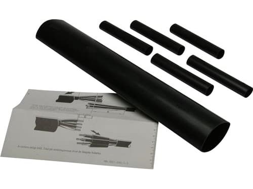 MELBYE Kutistemuhvisarja 0,6/1kV 5X1,5-4 mm², keskiseinäinenTyöstölämpötila -55°C - +110°CKutistumislämpötila 120°C