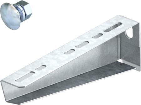 OBO Kannatinvalo MWA12 31Pituus310 mmSisältääpulttipaketin M10X25El sinkkipintainen