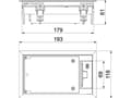 Miniatyrbild 5 av 5: OBO Bettermann GES2 U 7011 Apparatindsats