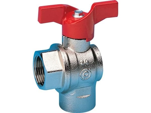 3/4" Kulmallinen palloventtiilin holkki/holkki t-kahva