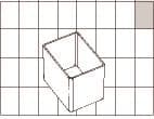 raaco Insert 55 A9-1, Polypropylen (PP), Gjennomsiktig, 39 mm, 55 mm, 47 mm, 12 g