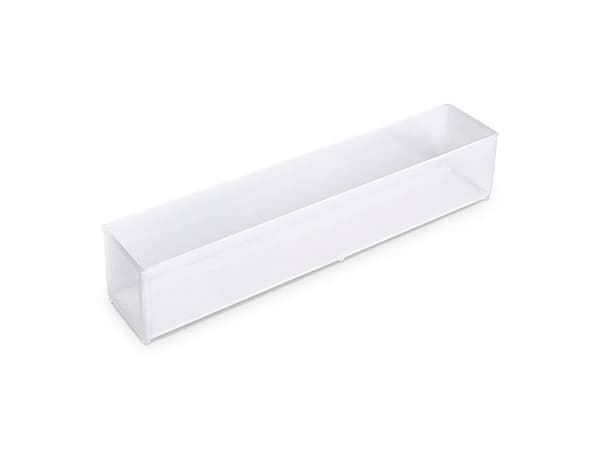 raaco Insert 55 A9-4, Eske for små deler, Polypropylen (PP), Gjennomsiktig, 39 mm, 218 mm, 47 mm