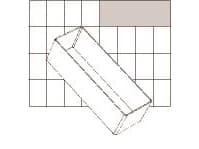 raaco Insert 55 A8-2, Polypropylen (PP), Gjennomsiktig, 55 mm, 157 mm, 47 mm, 40 g