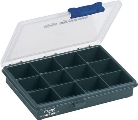 raaco Assorter 6-12, Polypropylen (PP), Blå, 175 mm, 143 mm, 32 mm, 145 g