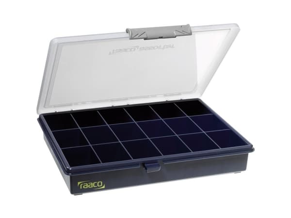 raaco Assorter 5-18, Polypropylen (PP), 320 g, Blå