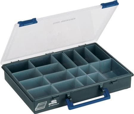 raaco Assorter 55 4x8-17, Polypropylen (PP), Blå, 338 mm, 261 mm, 57 mm, 850 g