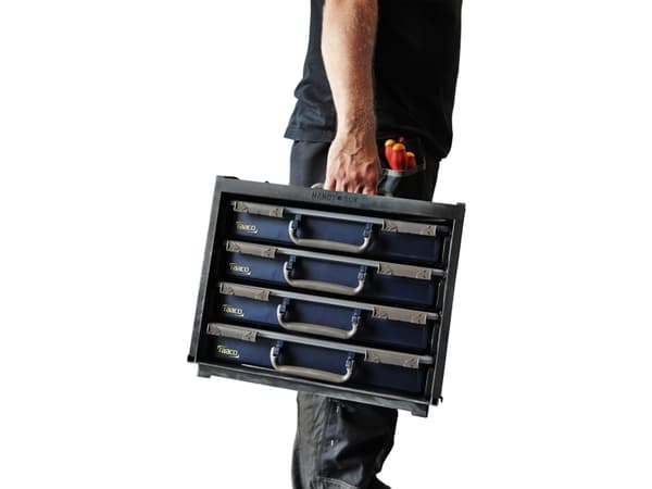 raaco HandyBox 55, polypropylen (PP), 1,77 kg, sort