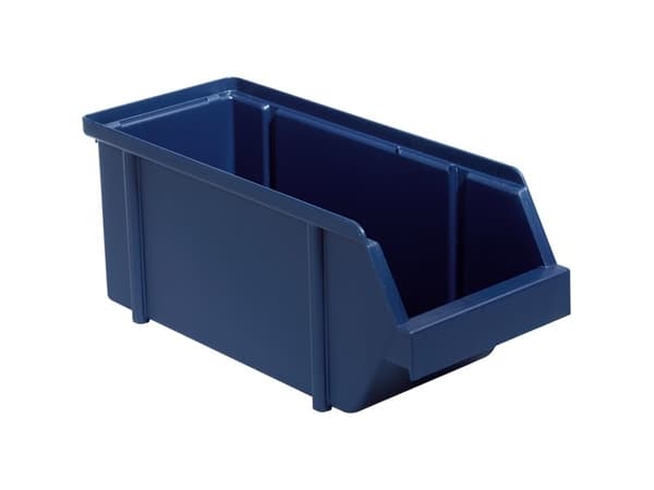 raaco 136662, Polypropylen, Blå, 10 kg, 125 mm, 300 mm, 126 mm