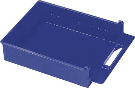 RAACO Reolskuffe blå 4-800 4 hullers hyldeafstand HxBxD: 100x280x381mm