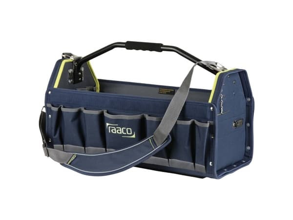 RAACO 24tm ToolBag PROmed hård bund og mange lommerHxBxD:324 x 626 x 264 mm