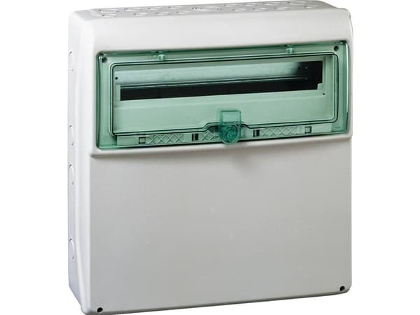 Kaedra - Kotelo 1x18+1 moduulia pystysuoraan ilman aukkoja 448x460 mm IP65