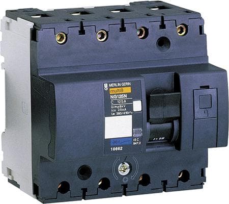 Acti9 Automatsikring NG125N C 125A 4P