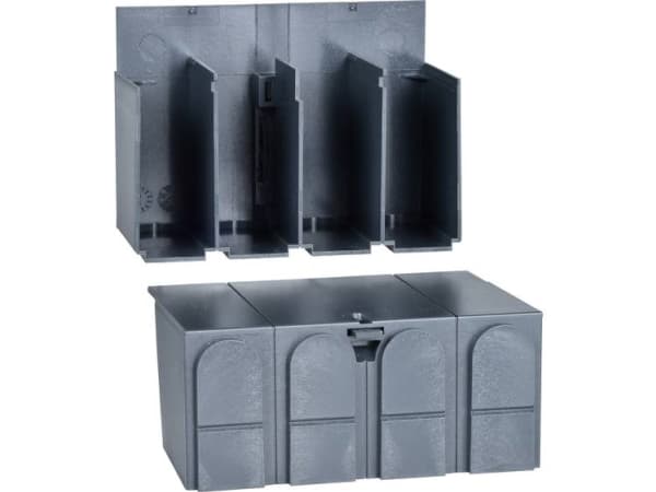 Schneider Electric 28958, 2 styck, Svart, Grå, IP40, 154 g, 146 mm, 105 mm