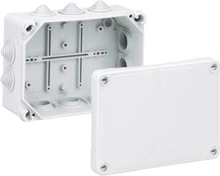 SPELSBERG Kopplingsdosa10mm² grå HP150inkl. 10 membran 5-21mmHxW 164x119mm, IP 55