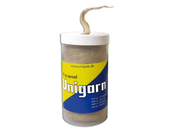 Pakgarn i eng.pl.holder - 80 gr. Unipak i annostelija