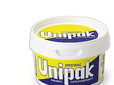 UNIPAK paksalve 360gtætner sammen med pakgarn gevindsamlinger på anlæg for brugsvand, varme og hedtvand