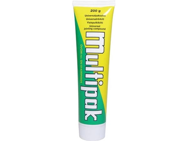 Multipak 200g t/gas,vatten-värme - Multipak universalförpackning salva 200g tub.