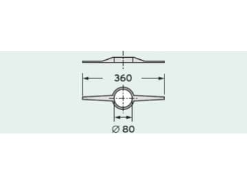 Vaillant Afstandsholdere - f.splitaftræk (7) 009494