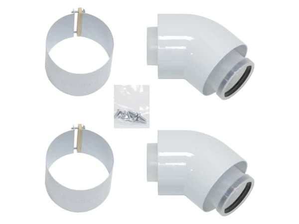 Vaillant EcoTEC Taivutus 45° 2 kpl 60/100 mm