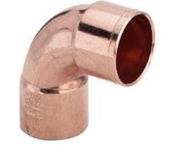 VIEGA Vinkel 15 mm med 2 loddemuffer