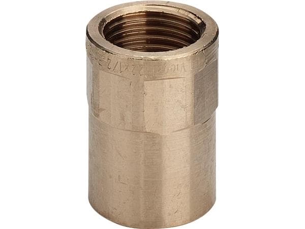 Viega övergång muff/muff 15 mm x 12" rödgods