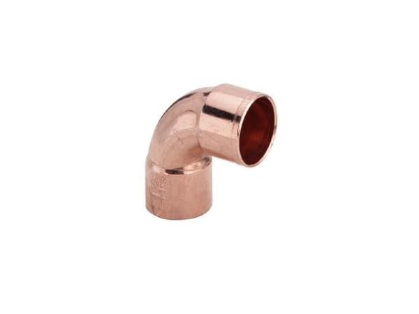 VIEGA Vinkel 18 mm med 2 loddemuffer