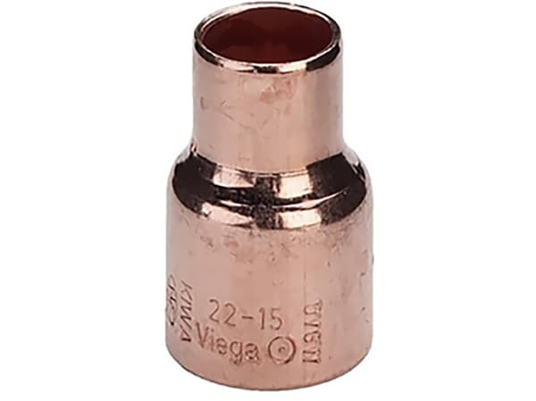 VIEGA Reduktionsstykke lodde 18x15 mm nippel/muffe