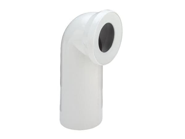 VIEGA 90 grader DN100 tilslutningsbøjning til toilet med læbetætning