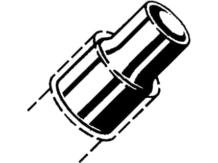 Viega reduktion nippel/muffe 28a x 22 mm kobber