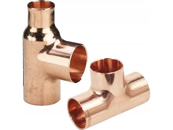 Viega T-kappale 22 x 22 x 15 mm kuparia
