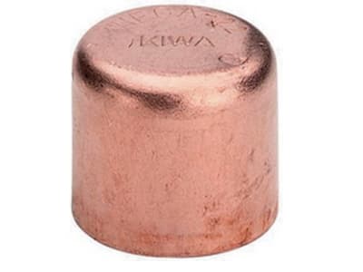 Viega slutmuffe 22 mm kobber