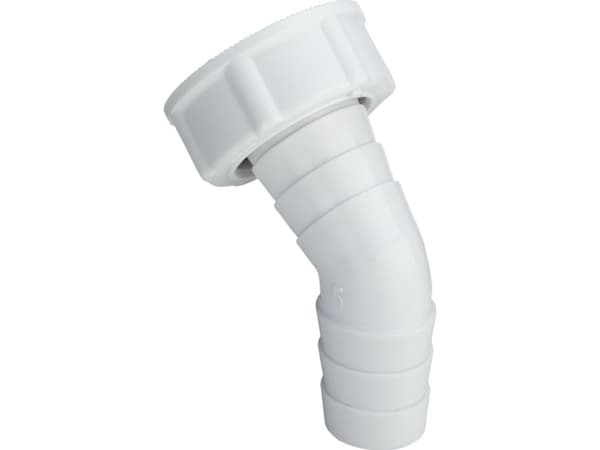 VIEGA Vinkelstuds i 45 grader med 1" x 3/4" rørgevind og 20-24 mm studs