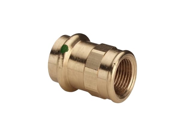 VIEGA Sanpress overgang 1¼"-35mm af rødgods muffe/muffe, SC-contur