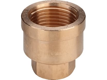 VIEGA Formmuffe 1 "x1/2" rødgodit