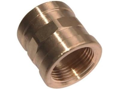 VIEGA Muffe 3/4" rødgods