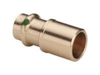 VIEGA Sanpress reduktion 22x18mm af rødgods med SC-Contur