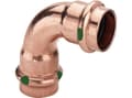 Miniatyrbilde 1 av 3: VIEGA Profipress bøjning 28mm90Gr. af kobber, SC-ConturPress muffe/muffe